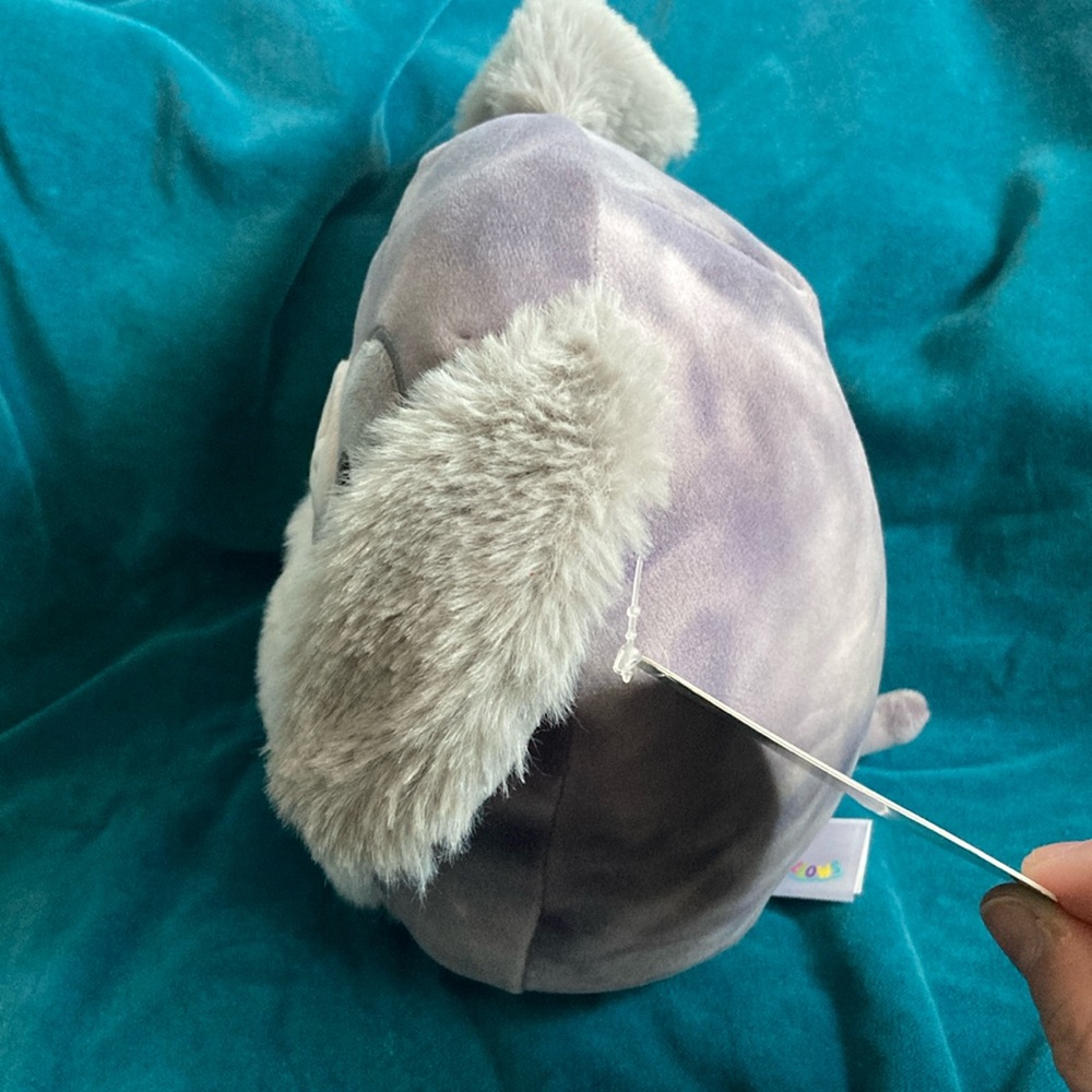 NWT Guatavus the dog gray white 8" Original Squishmallow - Picture 12 of 13